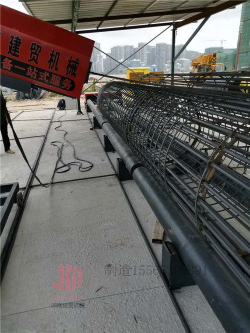 介绍宣城厂 数控钢筋笼成型机jmrlj 3000型